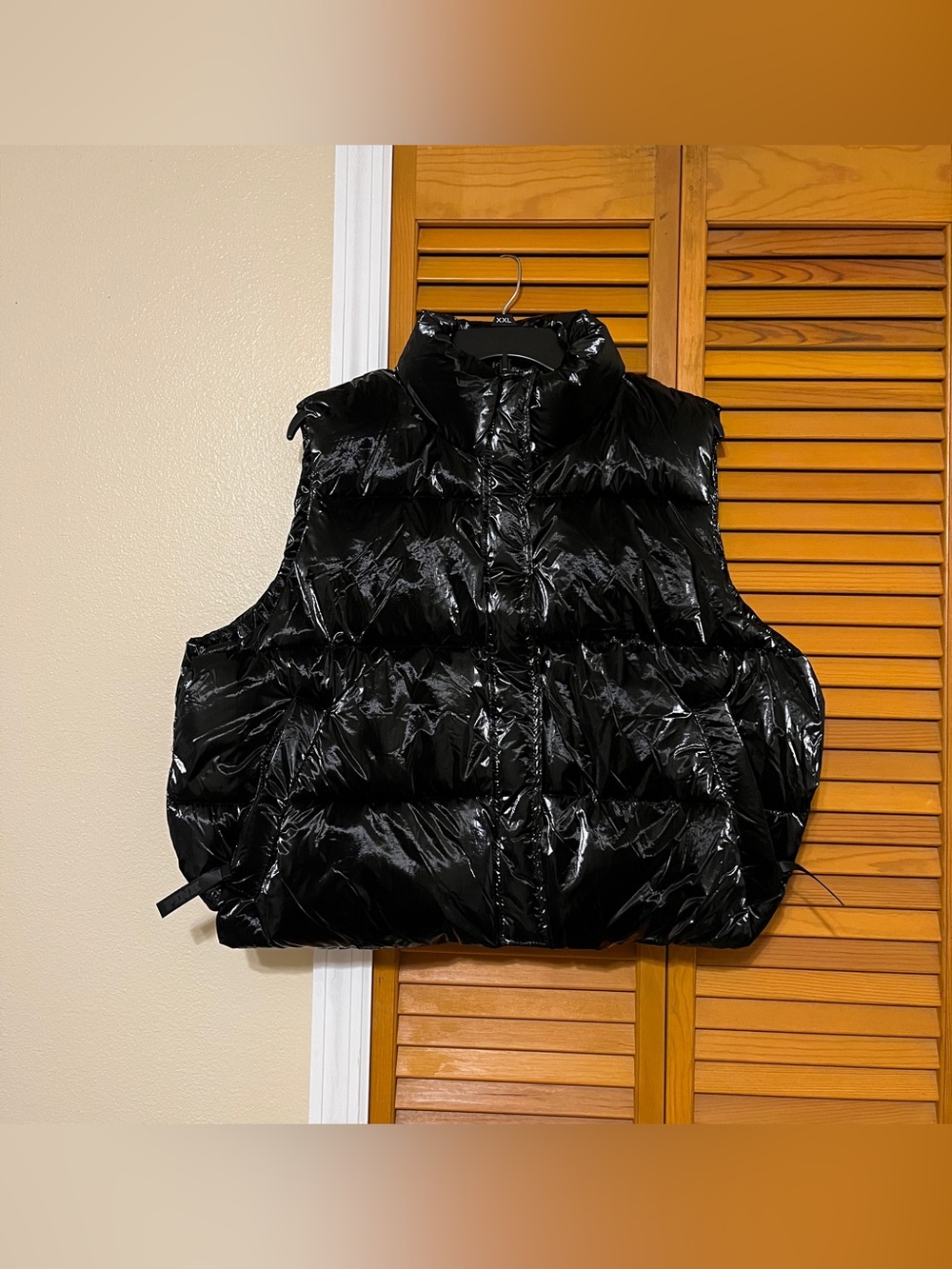 NWT Pink Victoria's Secret $99.95 Marshmallow PufferVest Jacket Black Sz XXL